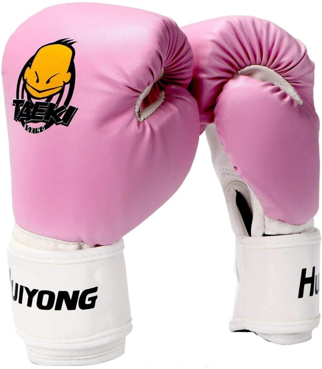 Boxing Gloves Punch Mitts MMA Gloves PU Cartoon Sparring Ages 2-10 4oz HUIYONG