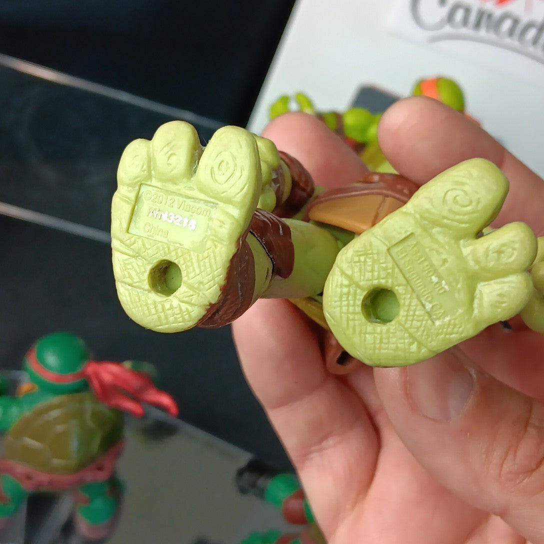 Teenage Mutant Ninja Turtles TMNT Action Figures Set Of 8 Figurines 2012-13 CN