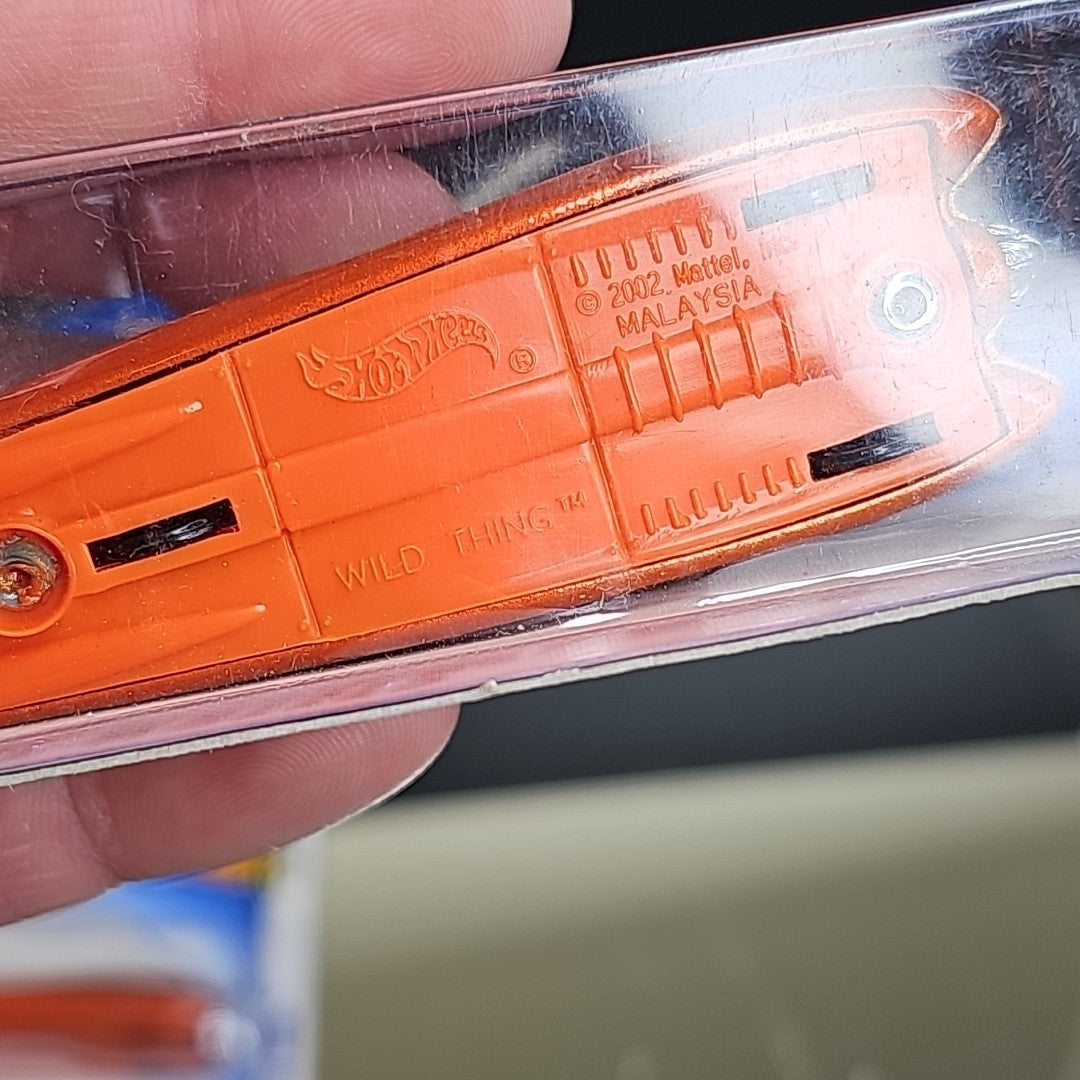 Wild Thing Hot Wheels One Sealed And One Opened 2002 Date Stamps