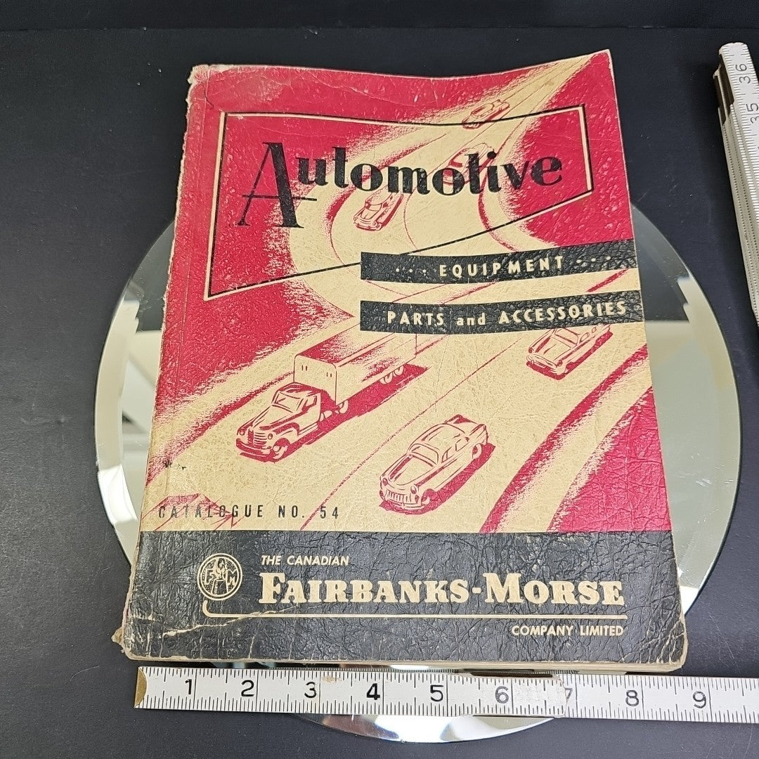 1937-53 Fairbanks-Morse Automotive Equipment and Accessories Catalogue No. 54