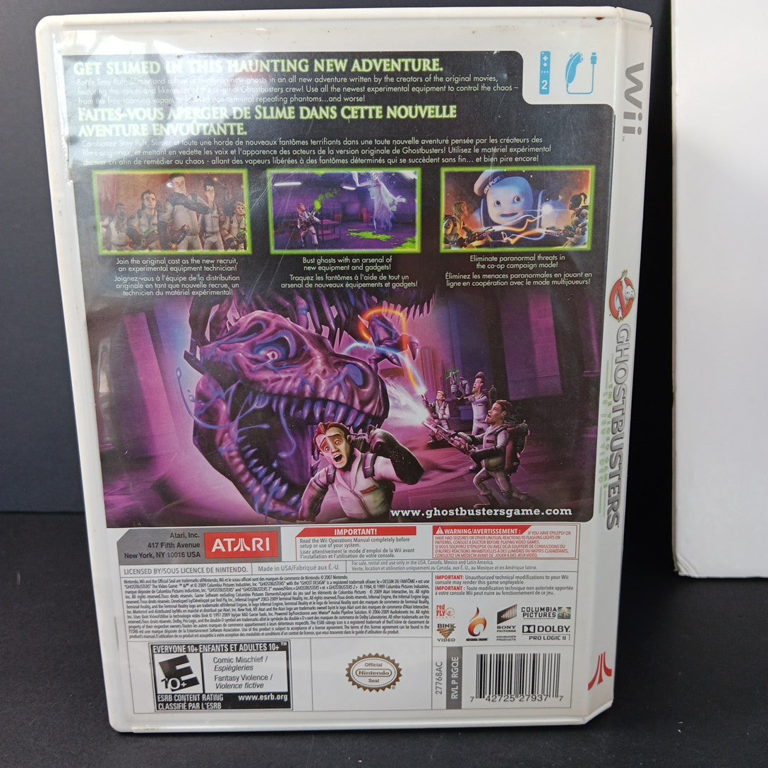 Ghostbusters: The Video Game (Nintendo Wii 2009) complete EN/FR Made In USA