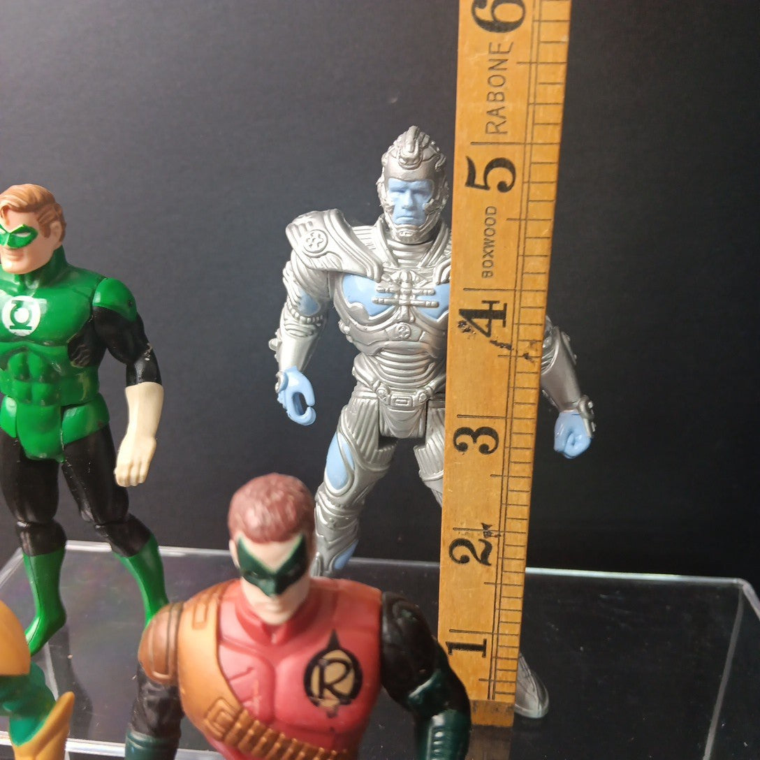 6x Vintage 80s 90s Batman Series Action Figures Used, See Photos, Read CN