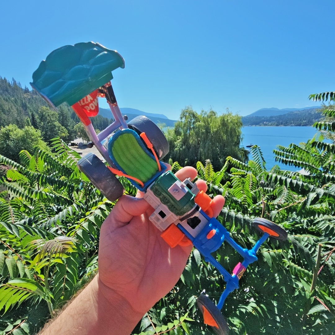 Teenage Mutant Ninja Turtles TMNT Sewer Dragster Vehicle Only 1990 - Vintage