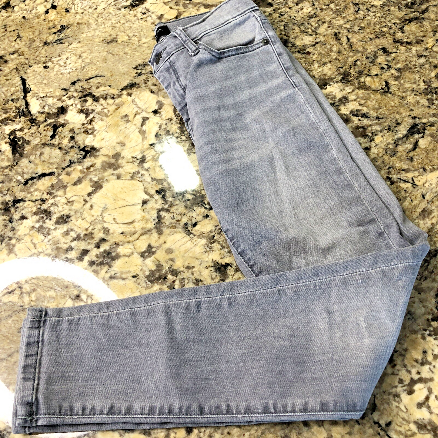 Size 25/0 Banana Republic High Rise Skinny Women Stretchy Jeans Distressed PK