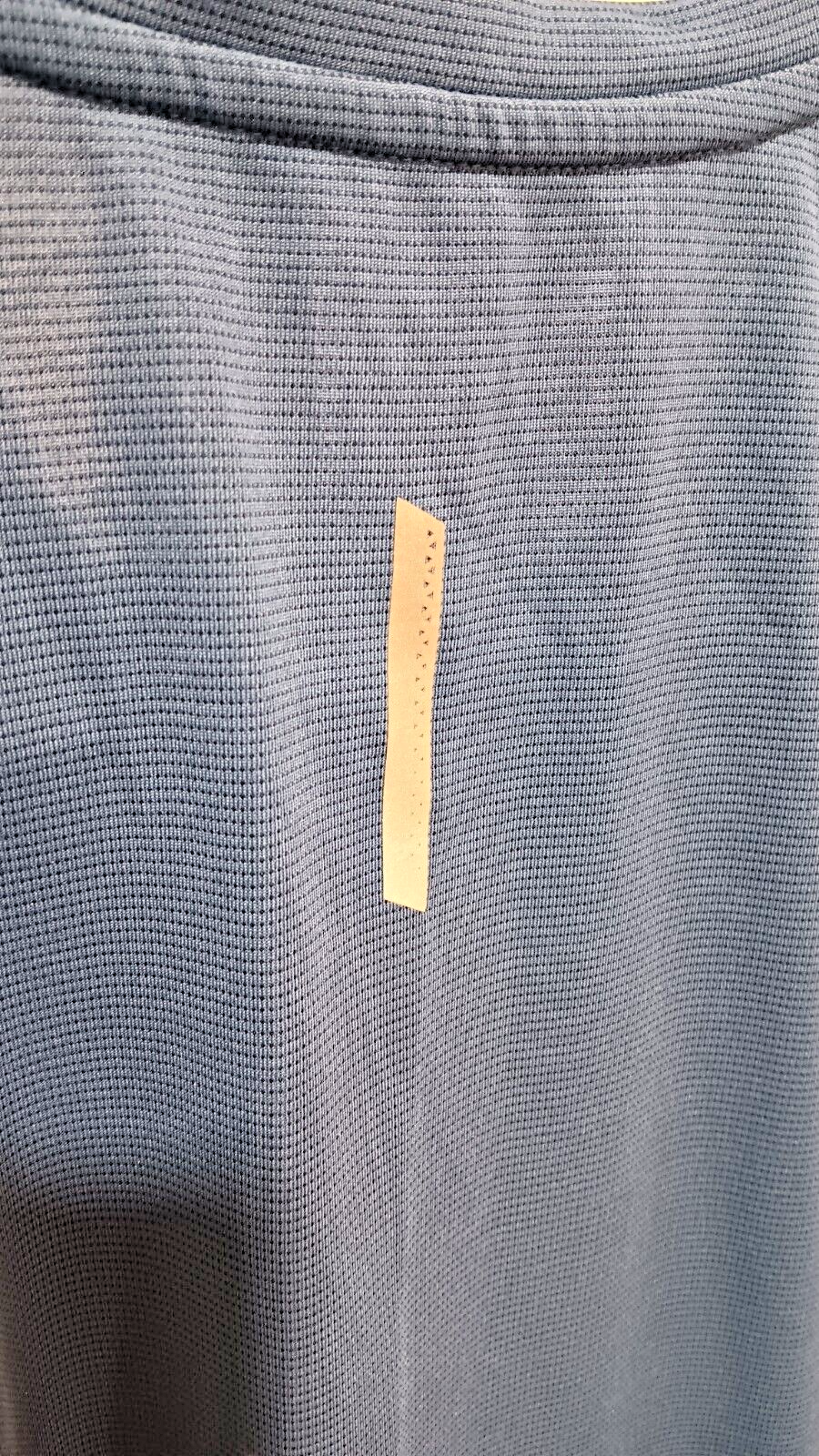 Large Apana Men's Sleeveless Shirt Blue Very Good Condition EG