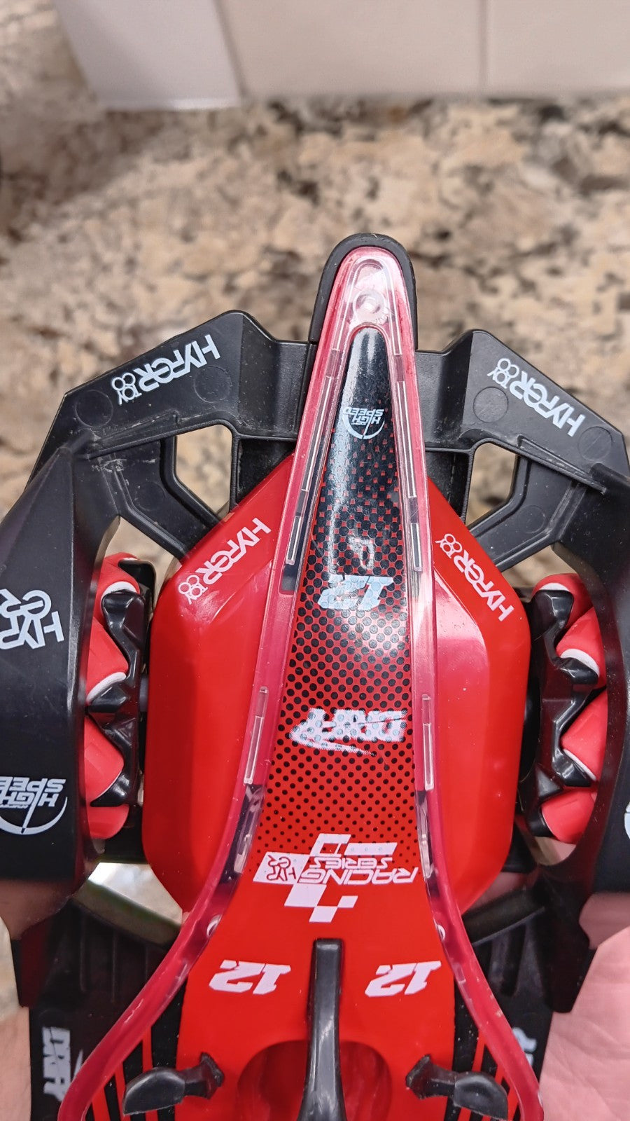 Hyper Toy F1 RC Car For Parts Untested See Description CH