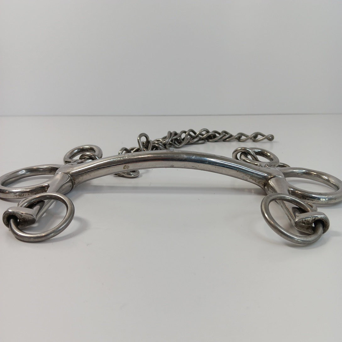 Low Port Pelham Bit Tack Horse Equestrian X