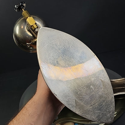 Vintage Coleman Gas Iron Model 4A Instant Lite Blue With Stand Canada Untested