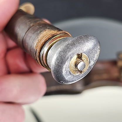 Solingen H 20 Germany Knife With Interesting Marking And Sheath Rare