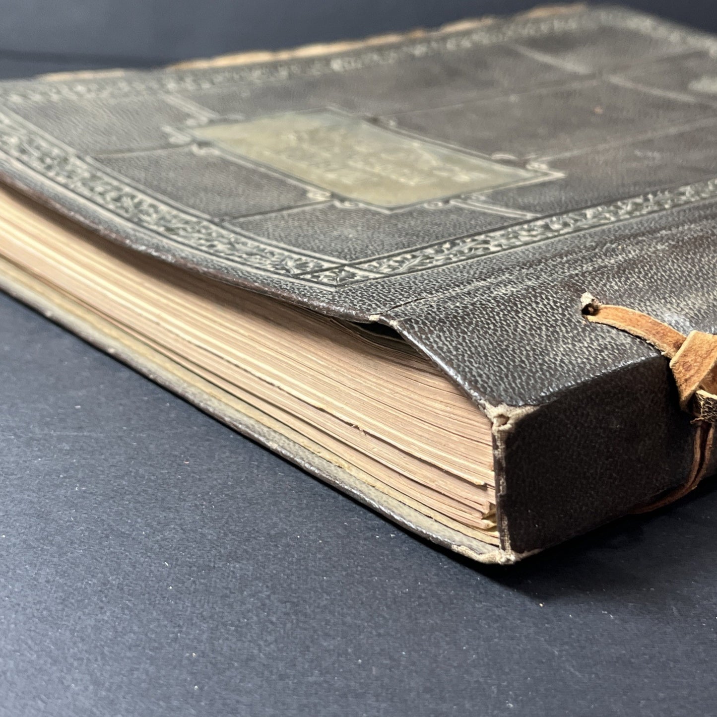 Vintage Elbert Hubbard’s Scrap Book 1923 Roycrofters Leather Bound * READ USA