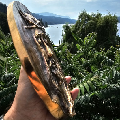 Jesus Christ Solid Bronze 3D Art Wall Decor Made In Peachland BC CANADA