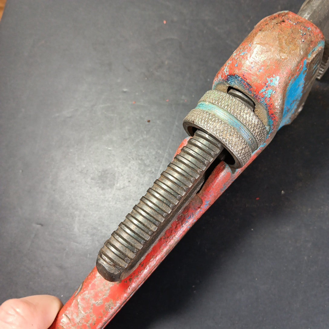 Rigid Pipe Wrench 18" In Working Condition Heavy Duty USA