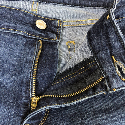 Size 14 M Signature Levi Strauss Women’s Denim Jeans Mid Rise Straight * READ PK