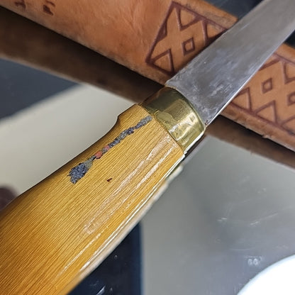 Marttiini Finland Authentic Rapala Fixed Blade Fish Fillet Knife With Sheath WOW