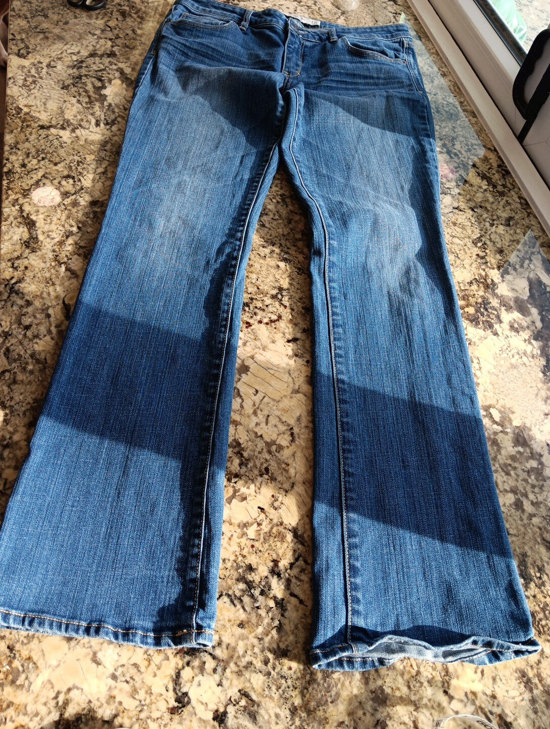 Abercrombie & Fitch Women's Jeans 10R 30W 33L Bootcut Blue Soft CN