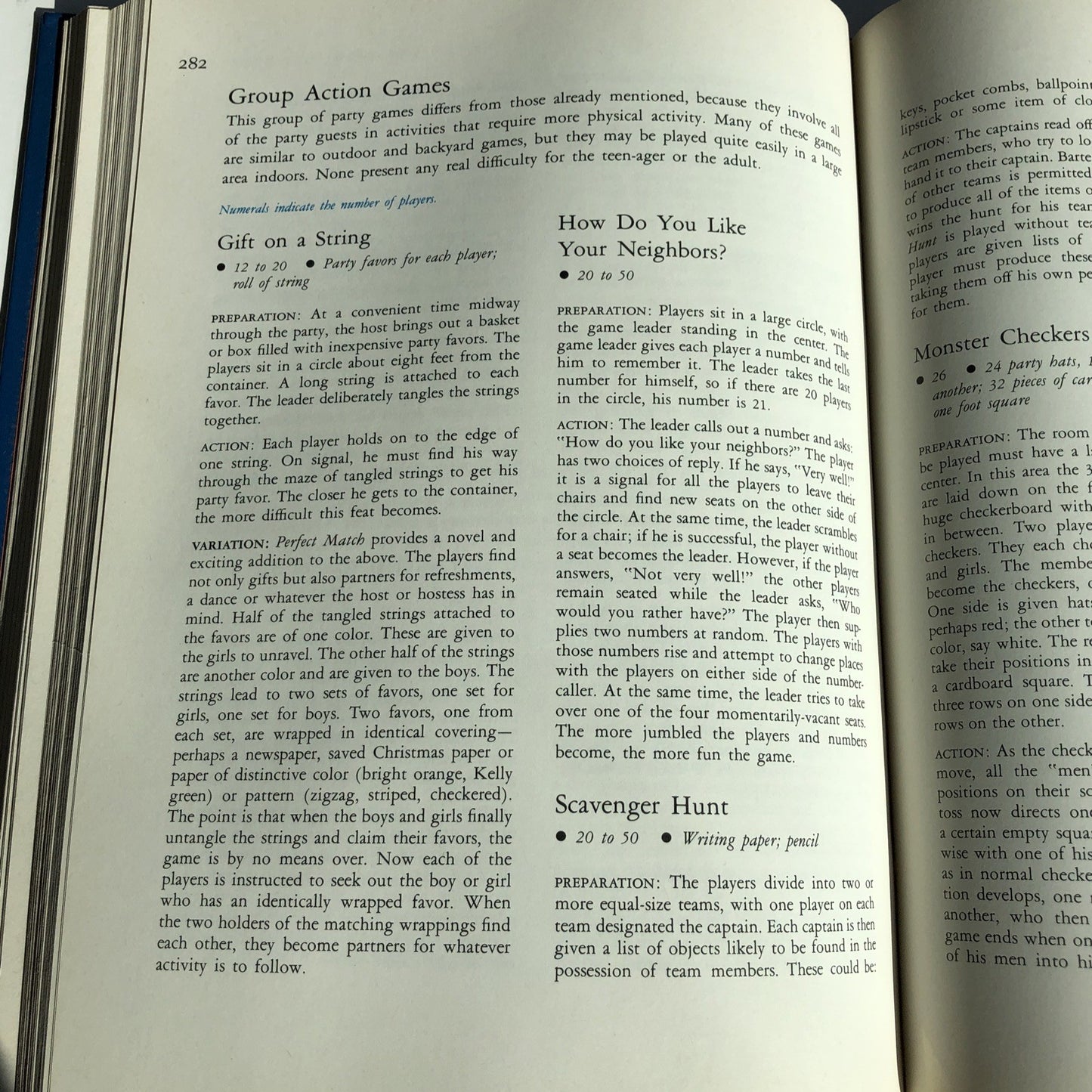 Vintage Reader Digest 1000 Family Games Hardcover Book 1972 Fun Learning CA