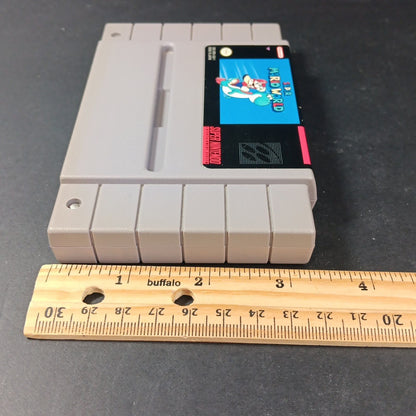 Super Mario World (Super Nintendo, 1991) Cartridge And Manual JP