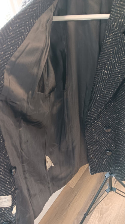 Vintage Wool Peacoat 5/6 Women Collection Elegante Thunder Bay Romania  Pea Coat