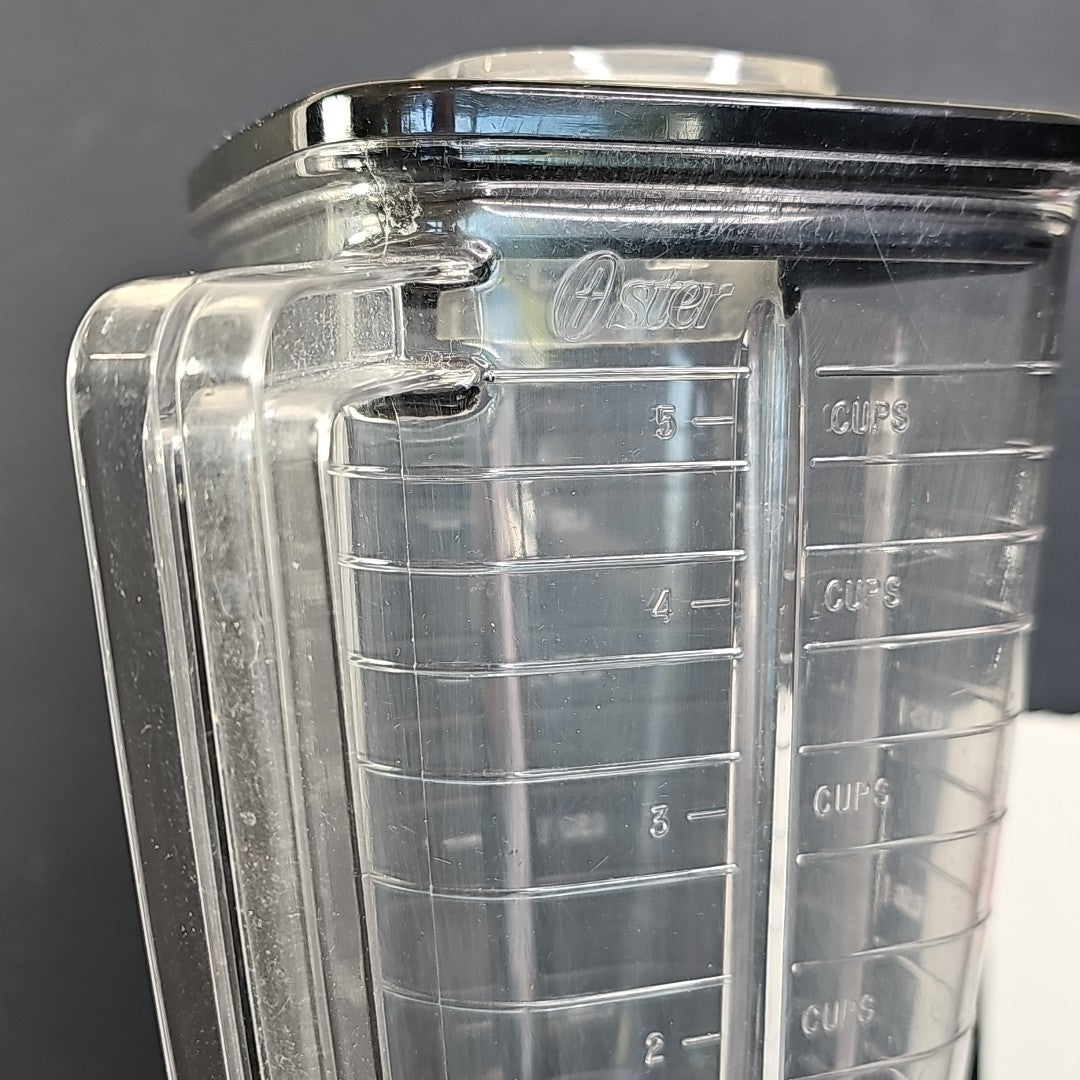 Vintage 1960s Osterizer Model 651 Pulse Matic Multi Speed Blender Chrome USA