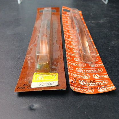 Amerock T-102-AC Antique Copper Drawer Pulls 3" Centre, 4 3/4" Read 2pcs