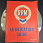 1962 RPM Car Care Lubrication Guide for Chevron, Standard Service Stations USA