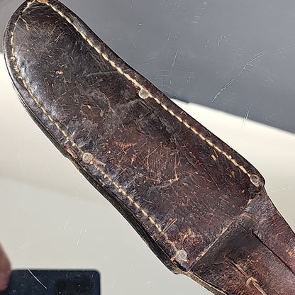 Solingen H 20 Germany Knife With Interesting Marking And Sheath Rare