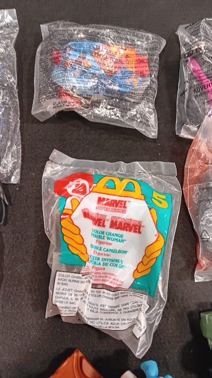 McDonalds Toys. Batman, Marvel, TMNT, Disney, Smurf, Peanuts +++ 20pcs