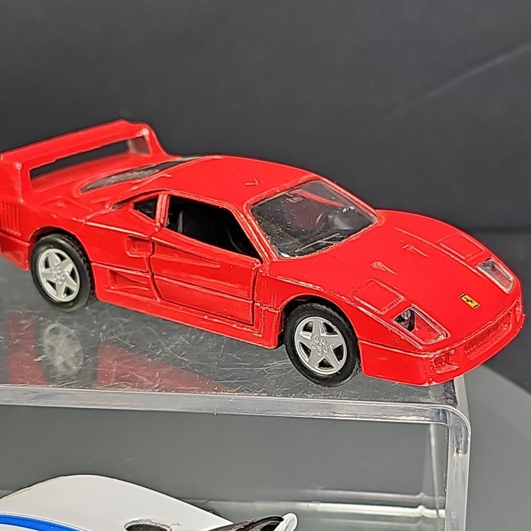 Skyline GT-R, Ferrari F40 And Two Dodge Vipers RT/10 And GTS Diecast Cars CN