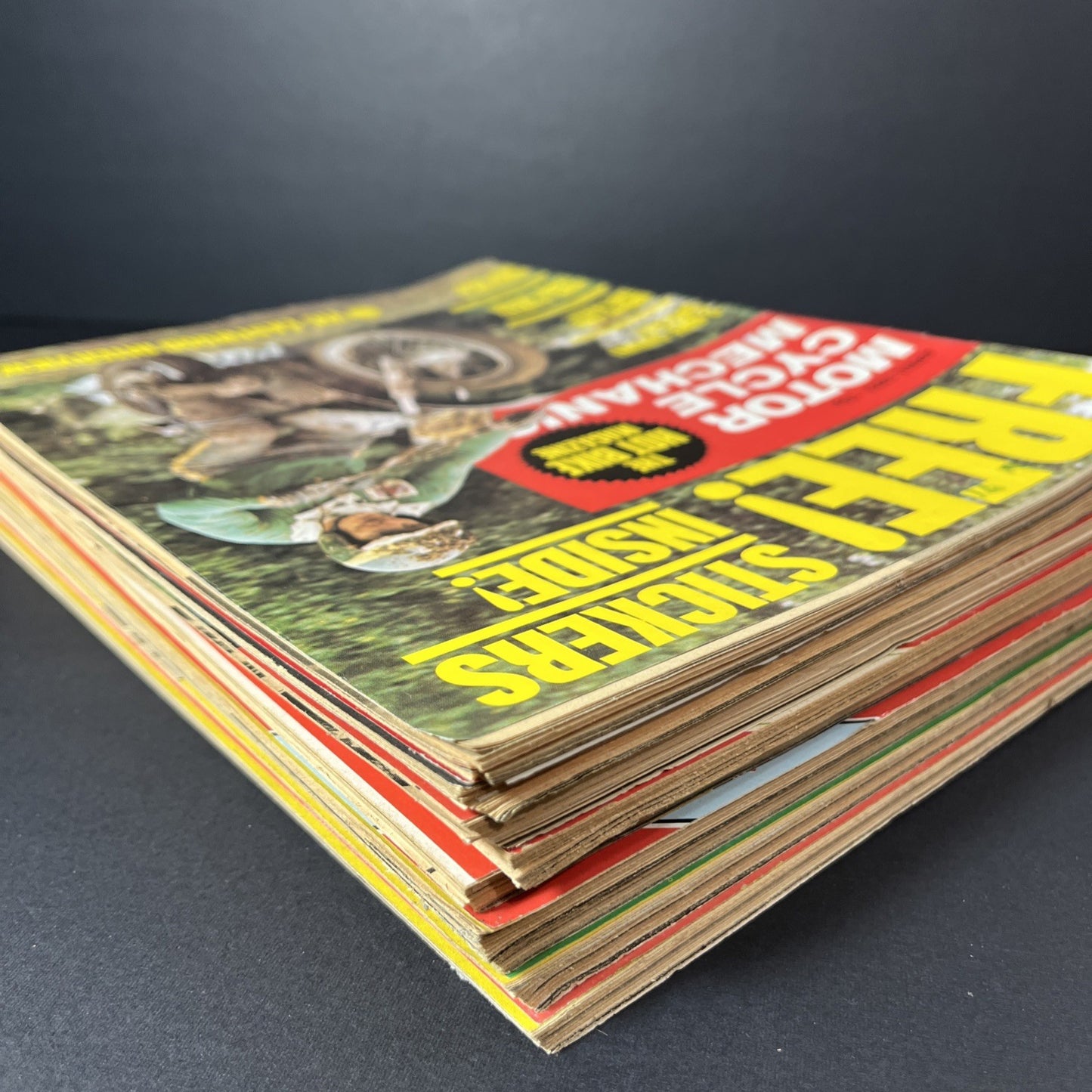 Vtg. 9x Motor Cycle Mechanic Magazines 1973 - 1976 Bikes Printed In England