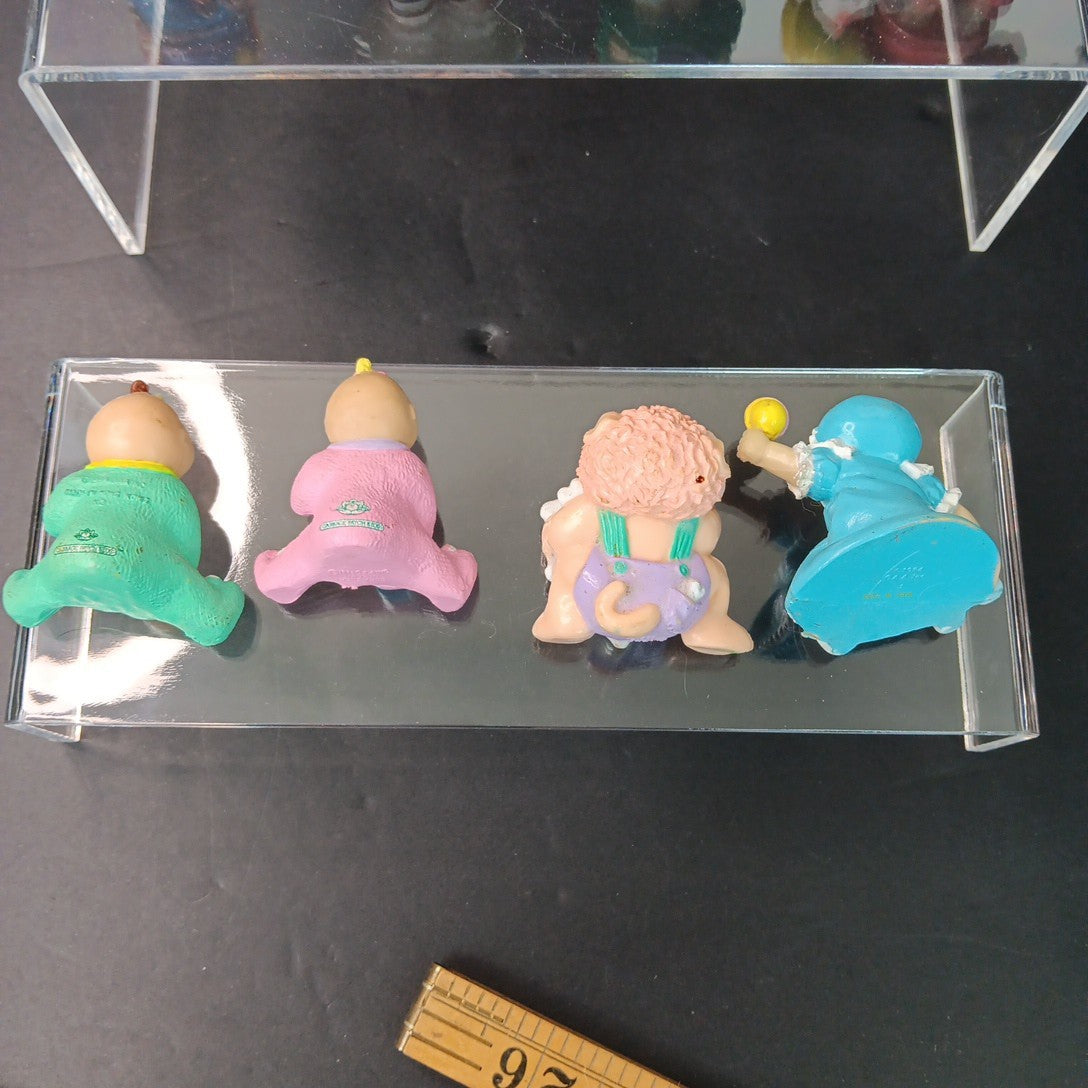 12pcs Cabbage Patch Action Figures Small Babies CPK Vintage Cake Toppers CN