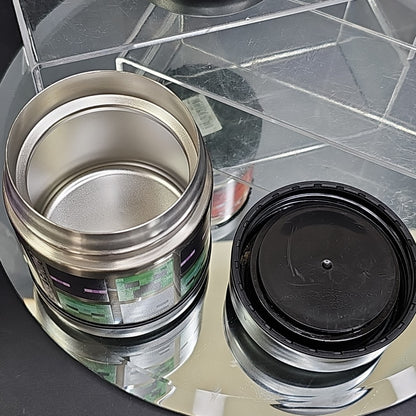 Disney Princess Minecraft And Cars Hot Cold Thermos Steel Food Jar (10oz) 3pcs