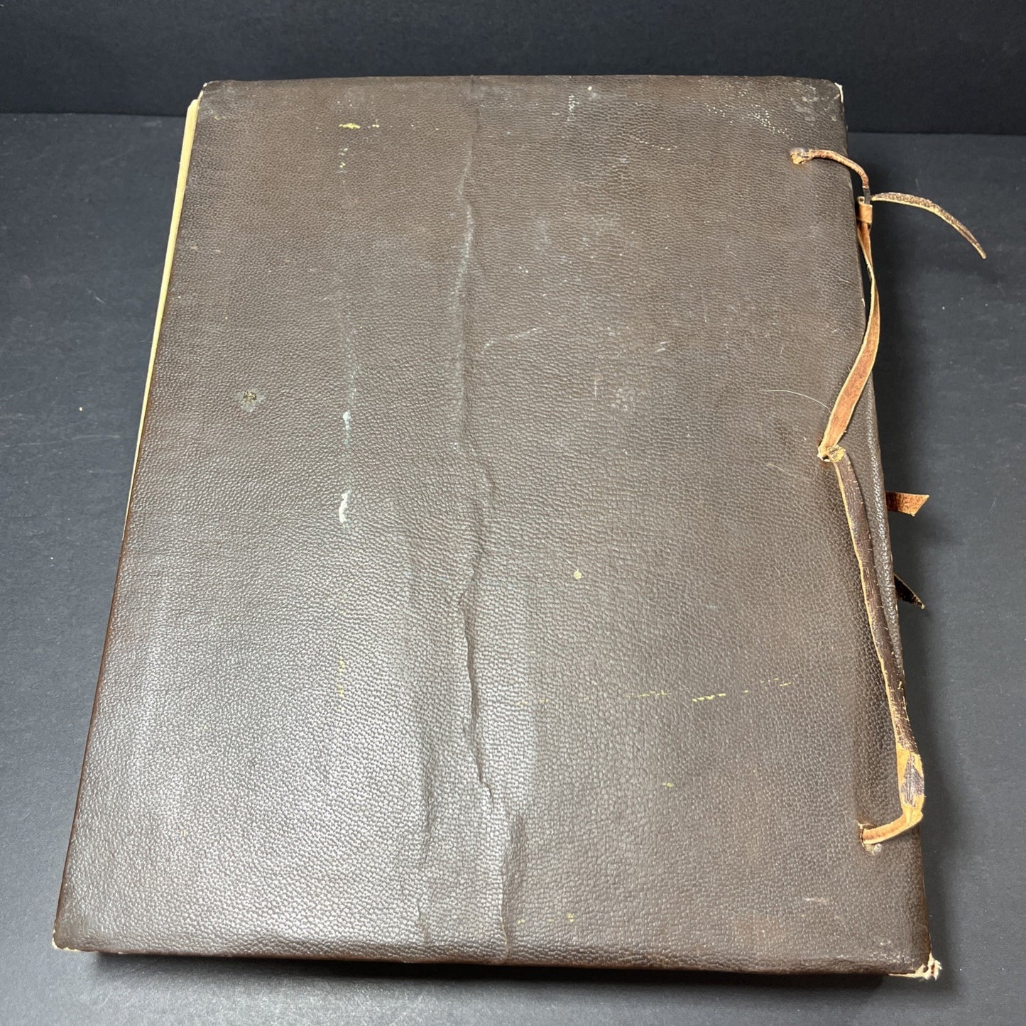 Vintage Elbert Hubbard’s Scrap Book 1923 Roycrofters Leather Bound * READ USA