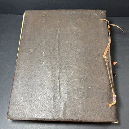Vintage Elbert Hubbard’s Scrap Book 1923 Roycrofters Leather Bound * READ USA