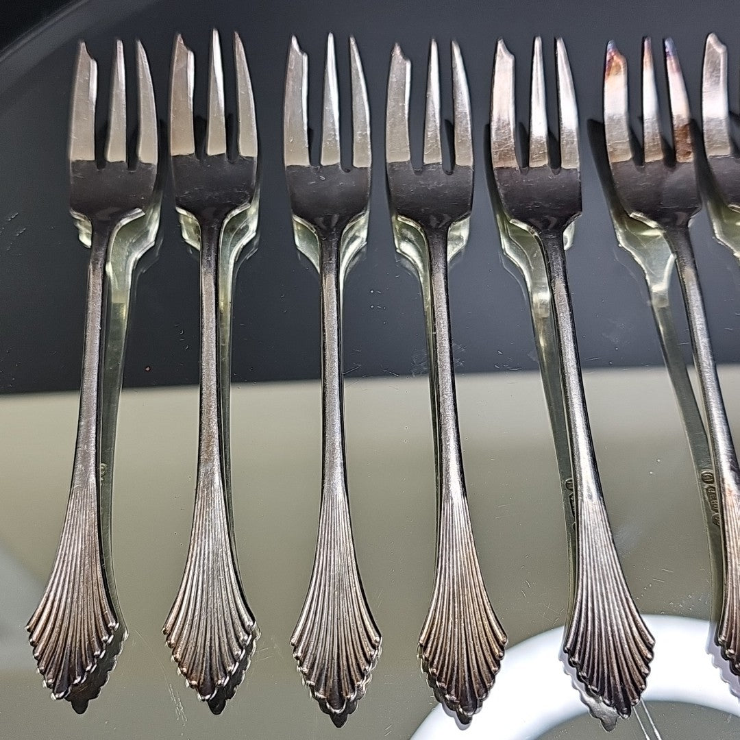 Gero 90 Collectible Forks Set Of 8pcs 5.5inch Netherlands