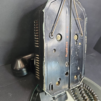 Vintage Black Automatic Electric AE50 Rotary Wall Telephone Needs Cleaning