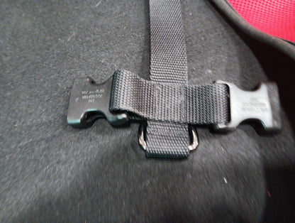 LARGE Canine Equipment No-Pull DOG HARNESS Med. ~ Made in Canada ~ Black/Red