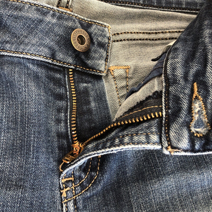 Size 28 X 30.5 Guess 1981 Womens Jeans Brittney Skinny Blue MX