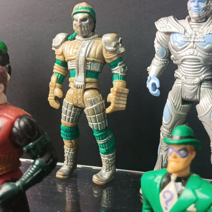 6x Vintage 80s 90s Batman Series Action Figures Used, See Photos, Read CN
