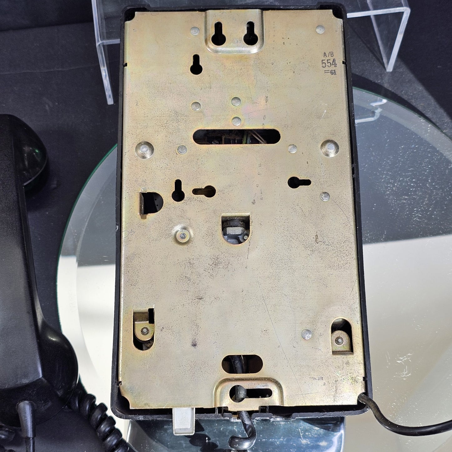 Northern Electric Rotary 1961 Wall Telephone #554 With Cord, Untested, Canada