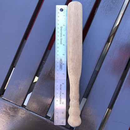 Handmade Mini Wood Bat Toy Baseball Fishing Bonker Small Bat