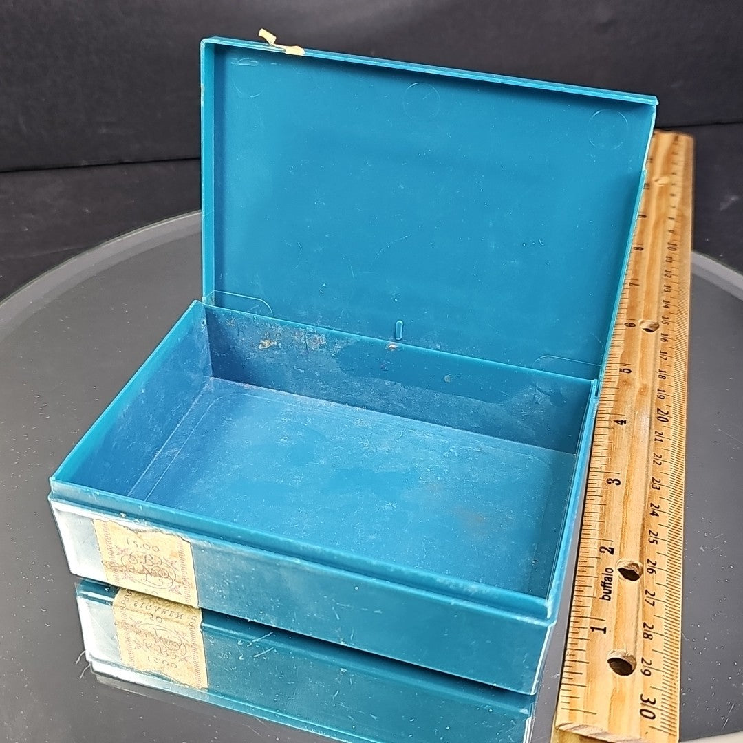 Ritmeester Tunica Container Box Blue 50 Cigarillos Holland Read Vintage