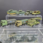 Military Trucks Cars Tanks 7pcs Toy Cars Vintage Camouflage Well Used Condition