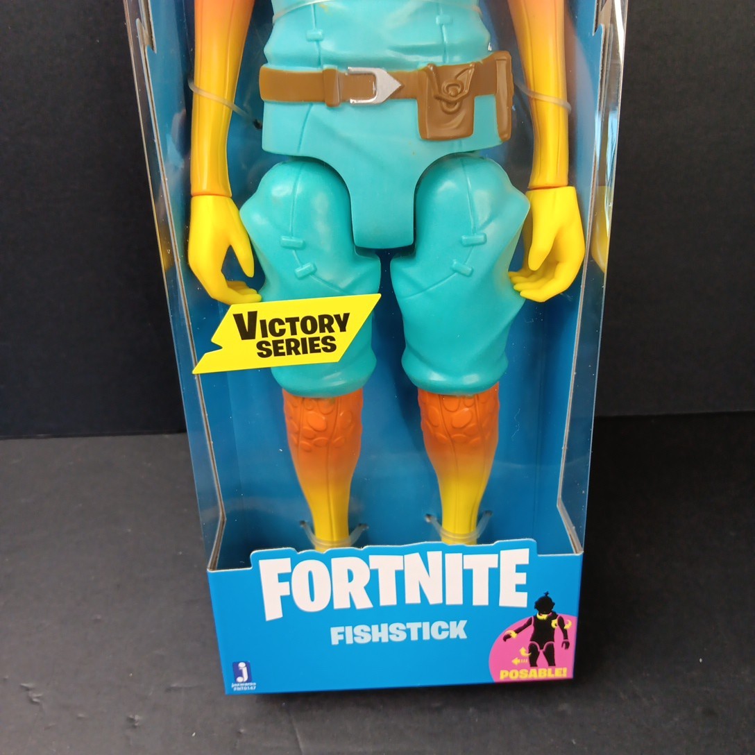 NIB Fortnite Fish Stick Action Figure 12in Collectible Victory Series Epic Games