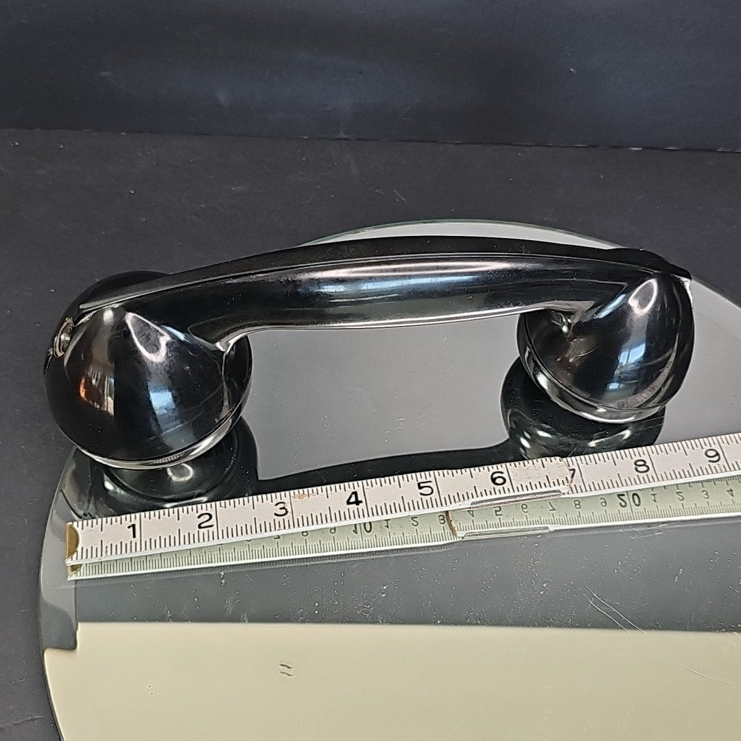 1956 Rotary Crank Telephone Handset With Vented Spitcup Magneto Or Leich ?