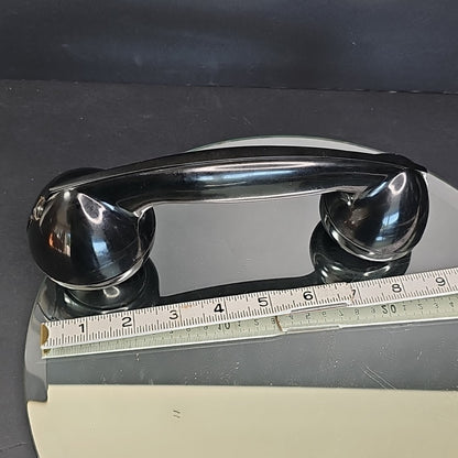 1956 Rotary Crank Telephone Handset With Vented Spitcup Magneto Or Leich ?