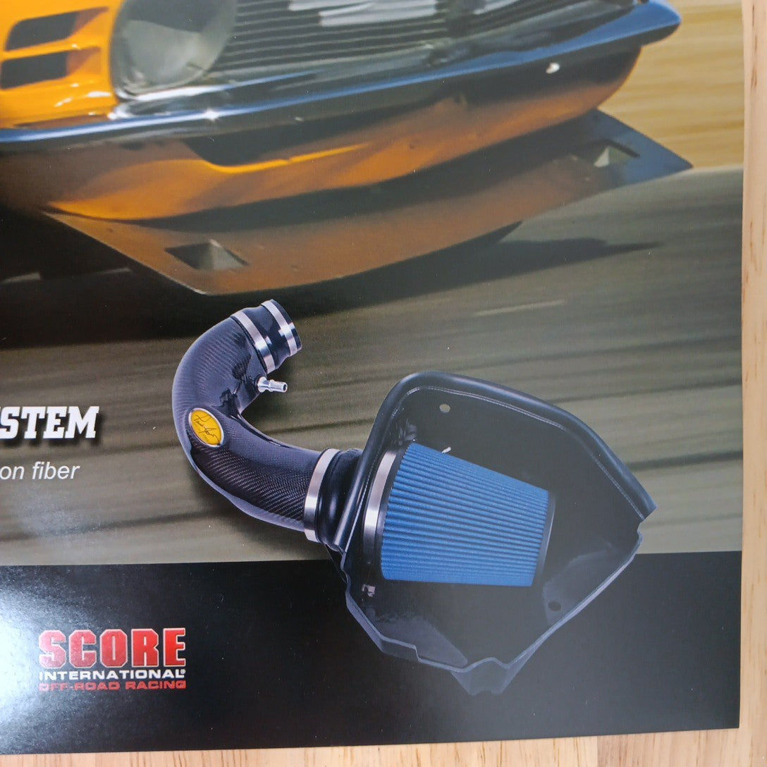 Parnelli Jones THE BOSS IS BACK! Poster SEMA Show 2012 Ford Mustang Very Good