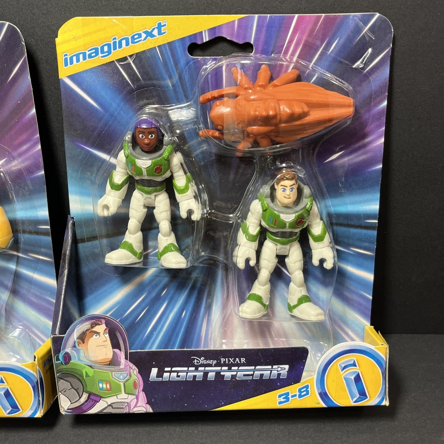 Disney Pixar Lightyear Action Figures Set of 2 Fisher-Price Mattel Imaginext CN
