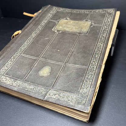 Vintage Elbert Hubbard’s Scrap Book 1923 Roycrofters Leather Bound * READ USA