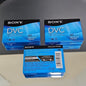 3pack Sony DVM60PRR Premium Mini Video Tape New And Sealed
