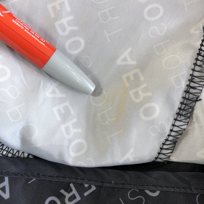 Small Aeropostale Sport Womens Shorts Lined Undergarment Drawstring Black BD